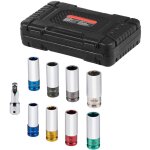 Mophorn - jeu de douilles � choc pour �crous de roue, entra�nement 1 / 2 pouce, jeu de douilles profondes ...