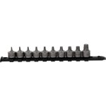 Jeu de douilles  embout 3 / 8' torx, courtes, 10 pcs, t10 - t55