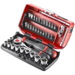 Jeu de douilles facom carré 38 outils pièces ( prix pour 1 ) Jeu de douilles facom carré 38 outils pièces ( prix pour 1 )