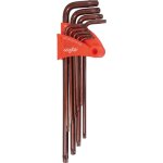 Mjw jeu d'hexagones torx extra longs avec trou