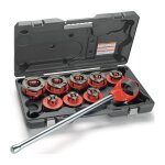 Fp - jeu de fili�res 11 - r 1 / 2 3 / 4 1 et 1 1 / 4 1 1 / 2 2 po. ridgid