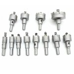 Senderpick - jeu de forets (12 pi�ces) hss m�ches � m�taux m�ches h�lico�dales pour bois plaques en plastique ...