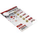 Jeu d'injecteurs butane universel diam. 6mm pour cuisinire multi - marques 00537505