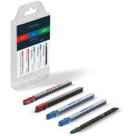 Jeu de lames de scie sauteuse sts - sort / 21 p / m / b - 578072 - festool