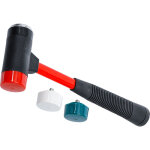 Bgs technic - jeu de maillets à tête interchangeable manche en fibres de verre Ø38mm bgs diy 91864 Bgs technic - jeu de maillets à tête interchangeable manche en fibres de verre Ø38mm bgs diy 91864