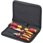 Jeu d'outils �lectricien tournevis, pince coupantes diagonales grande capacit�, 6 pcs y compris dossier ...