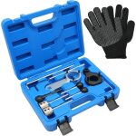 Jeu d'outils de r�glage du moteur 10 pcs, outils de changement de courroie de distribution, compatibles ...
