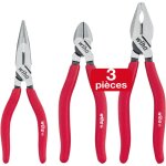 Jeu de pinces classic pour circlips pince universelle, pince demi - ronde, pince coupante diagonale 3 ...