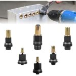 Jeu de pinces � riveter, 6 pi�ces, pour riveter les �crous m3, m4, m5, m6, m8, m10, riveteuse manuelle, ...