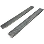 Mw tools - jeu de rampes aluminium 1000kg 2500x260mm largeur utile 222mm sor2500