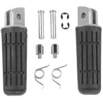 Jeu de repose - pieds conducteur fy1 pour yamaha mt - 07 13 - 25 noir