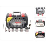 Bosch - jeu de scies cloches universel bi m�tal �lectricien - 11 pi�ces 22 - 65 mm ( 2608580886 )