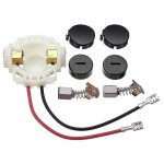 Jeu de supports de balais de carbone pour makita 638921 - 2 cb430 bga450 bga452 dga452 bgd800 - crea