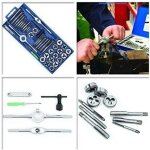 Jeu de tarauds 32 pcs tarauds m3 - m12 naizy