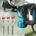 Convient au jeu de trois forets � percussion makita (6 / 8 / 10 mm), pour le per�age du b�ton.