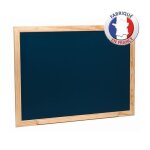 Grand tableau noir en bois 88cm x 66cm