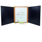 Jeujura - grand triptyque en bois - magnetique