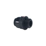 John guest speedfit - raccord m�le 15 x 21 ( 1 / 2 ), pour tuyau 10 mm, noir ac�tal