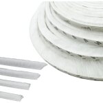 Joint brosse porte, 5 m x 9 mm x 23 mm, blanc, joint fenetrepour lsolation phonique porte, joint brosse ...