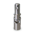 Joint de cardan, d. 12, sortie d. 10, angle 45, acier nickel, genouillre geiger pour volet roulant ...