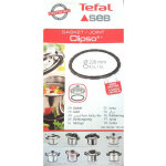 Seb - joint 4. 5l 6l et 7. 5l inox diametre 220mm 792350 pour auto cuiseur clipso 4 4. 5 l inox, clipso ...