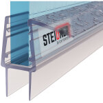 Joint de douche pour paroi en verre, 110cm, vitre 10 / 11 mm, joint d'�tanch�it� pvc droit pour les cabines ...