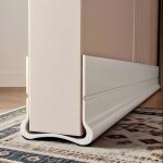Joint d'�tanch�it� blanc de 93 cm pour portes, coupe - vent, joint auto - adh�sif en silicone, convient ...