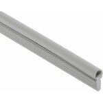 Joint d'tanchit avec traverse harpon lvre ronde en plastique gris  enfoncer 13 x 5mm profil infiltration ...