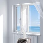 Joint de fen�tre universel de 300 cm pour climatiseur portable et s�che - linge - fonctionne avec chaque ...