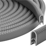 Joint protection pour bord de tole plage de serrage 1 - 2mm protection bord tole pour la plupart des ...