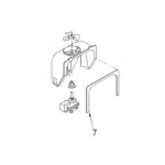 Joint repère 7 d'origine (c00313555, c00195206) réfrigérateur, congélateur ariston hotpoint, bauknecht, ... Joint repère 7 d'origine (c00313555, c00195206) réfrigérateur, congélateur ariston hotpoint, bauknecht, ...