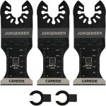 Jorgensen 3pcs lames de scie oscillantes, coffret des accessoires d'outil multifonction oscillant, lame ... Jorgensen 3pcs lames de scie oscillantes, coffret des accessoires d'outil multifonction oscillant, lame ...