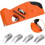 Raboteuse � chanfreiner avec lame � 45 degr�s + 3 / 5 / 6mm, rabot d'angle de menuiserie pour le travail ...