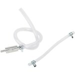 Jormftte - kit purge frein moto seringue aluminium et pvc tuyau de purge de frein moto bleeder pompe ...