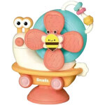 Jouet escargot baby spinner ventouse chaise haute d�s 6 - 12 mois, sensoriels jouet eveil bebe 1er age, ...