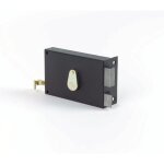 Jpm - coffre serrure en applique 4 gorges, tirage, main droite - assa abloy