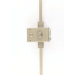 Jpm - serrure en applique horizontale 3 points � cylindre rond - vega main droite