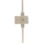 Jpm - serrure en applique horizontale 3 points � cylindre rond - vega main gauche