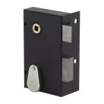 Jpm - serrure en applique monopoint4 gorges verticale a fouillotc40 gauche