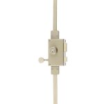 Jpm - serrure en applique verticale 3 points � cylindre rond - vega main droite