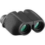 Bisbisous - jumelles 10x25 compactes, l�g�res et �tanches avec grand angle de pliage et �tui de transport ...
