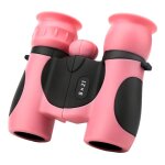 Jumelles 8x21 pour enfants, haute rsolution, cadeau, portable, rose, pour observation d'oiseaux, randonne, ...