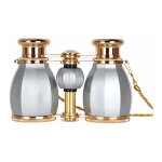 Jumelles en verre optique 4x30 avec chaîne et étui, jumelles pour femme pour concert de théâtre, cadeau ... Jumelles en verre optique 4x30 avec chaîne et étui, jumelles pour femme pour concert de théâtre, cadeau ...