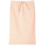 Jupe droite pour enfants avec rayures orange fluo 104 Jupe droite pour enfants avec rayures orange fluo 104