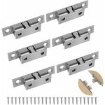 Jusch - 6 pcs loqueteau � bille, loquet � double boule, r�glables loquet � double boule, verrous de porte ...