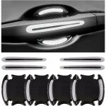 8 pcs protection anti - rayures pour poigne de porte voiture, film autocollant poigne portire voiture, ...