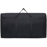 90l grands sacs de rangement �tanche noir, sac de rangement pliable pour v�tements, voyager ou d�m�nager ...