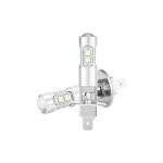 Ampoule led h1 100w, ampoules de phare feu de brouillard 360 degr�s phare ampoule led 2pcs h1 6000k super ...