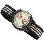 Jusch - montre - bracelet boussole �tanche ext�rieure, montre boussole de camping r�glable