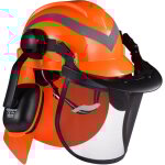 Professional casque de scie à chaîne forestière avec casque 27 snr oreillettes réglable, masque en maille ... Professional casque de scie à chaîne forestière avec casque 27 snr oreillettes réglable, masque en maille ...